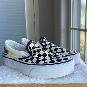 Platform Slip on Vans